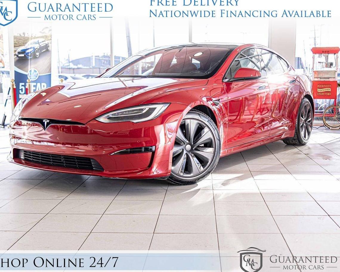 TESLA MODEL S 2021 5YJSA1E61MF452894 image